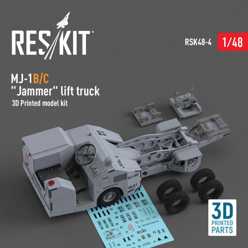 MJ-1B/C Jammer lift truck (3D Printed model kit)