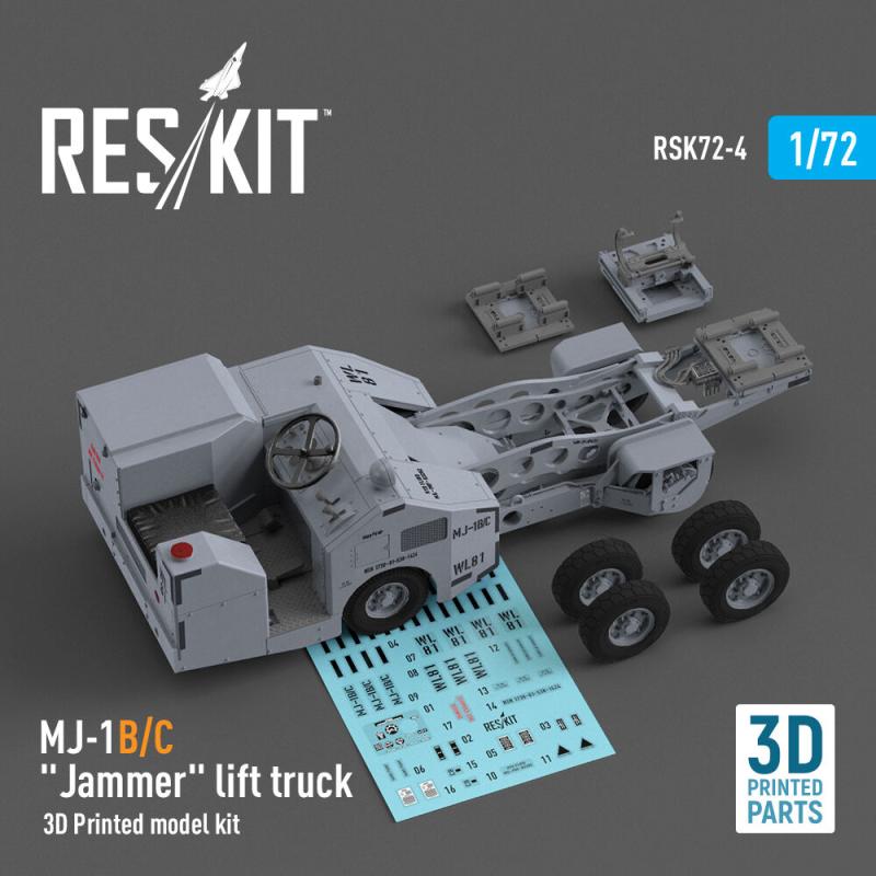 MJ-1B/C Jammer lift truck (3D Printed model kit)