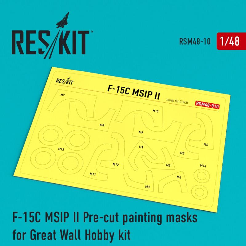 F-15 MSIP ll - Pre-cut painting masks [GWH]