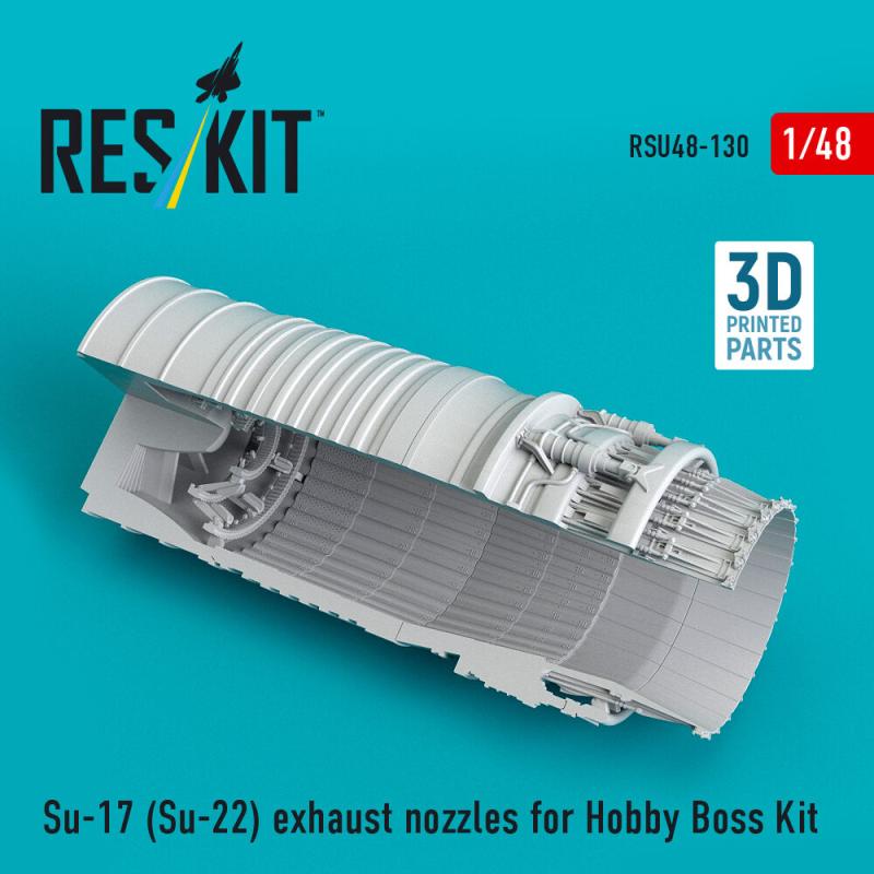 Su-17 (Su-22) - Exhaust nozzle [HobbyBoss] (3D Printed)