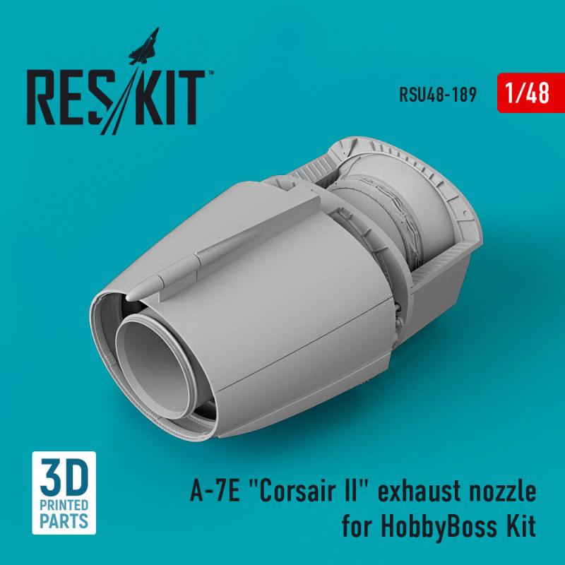 A-7E Corsair II exhaust nozzle [HobbyBoss] (3D Printed)