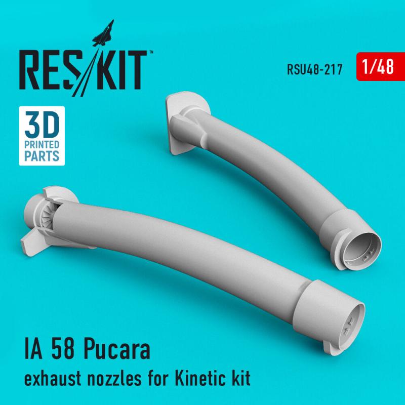 IA 58 Pucara - Exhaust nozzles [Kinetic]