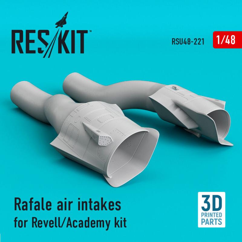 Rafale air intakes [Revell/Academy] (3D Printed)
