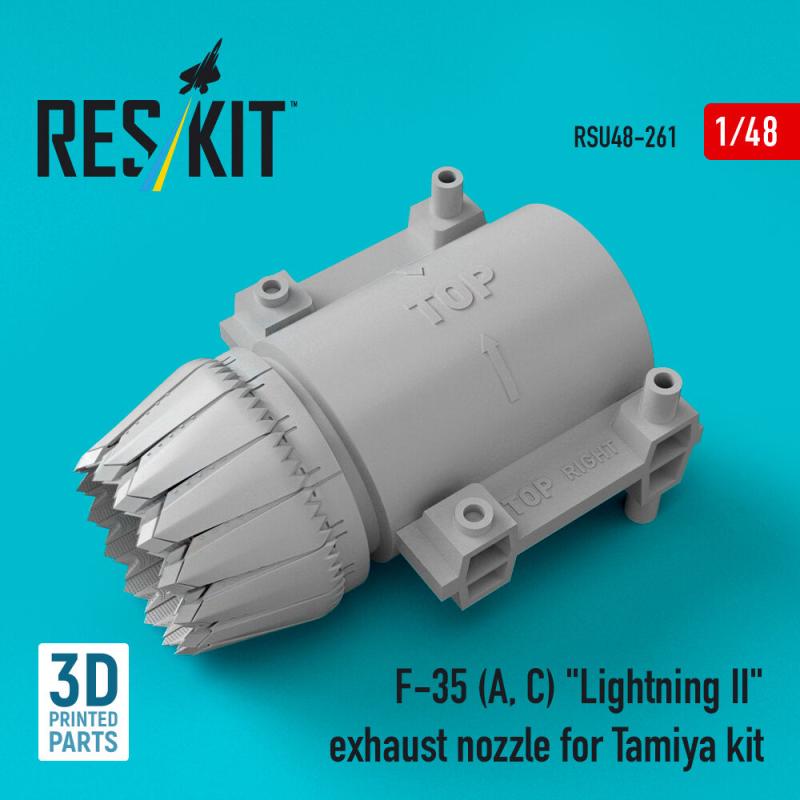 F-35 (A, C) Lightning II exhaust nozzle [Tamiya]