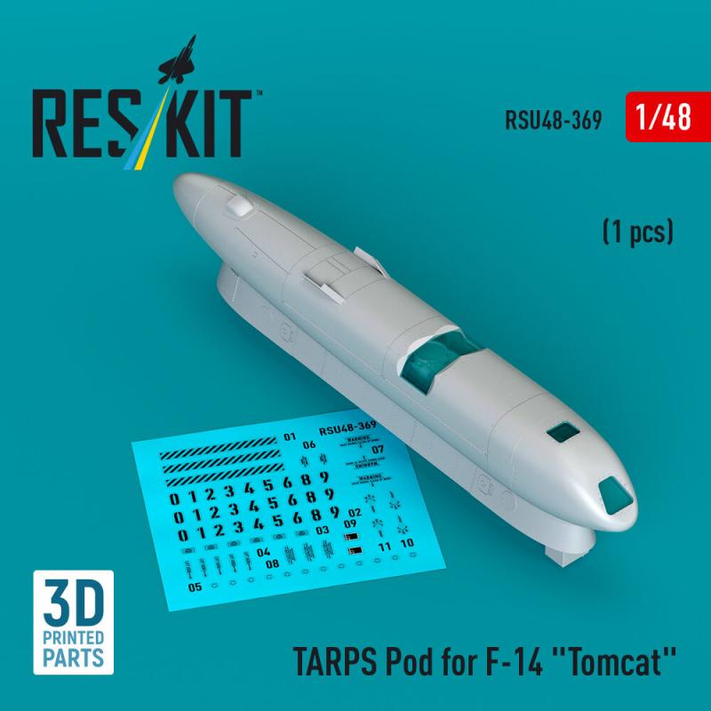 TARPS pod for F-14 Tomcat (1 pcs) (3D printed)