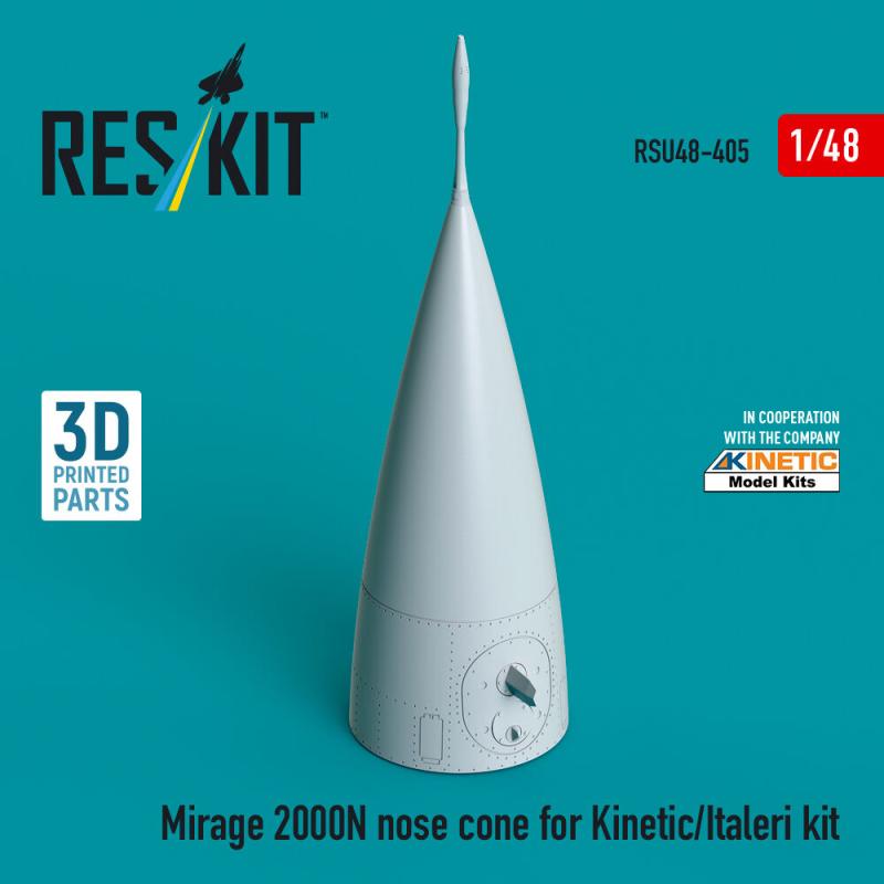 Mirage 2000N - Nose cone [Italeri] (3D Printed)