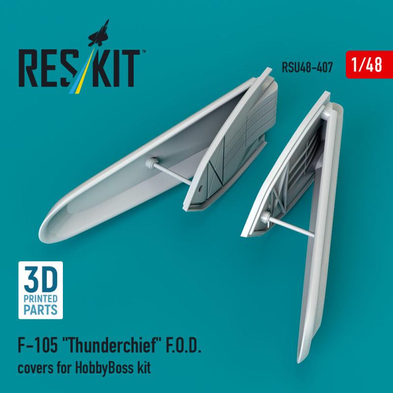 F-105 Thunderchief F.O.D. covers [HobbyBoss] (3D Printed)