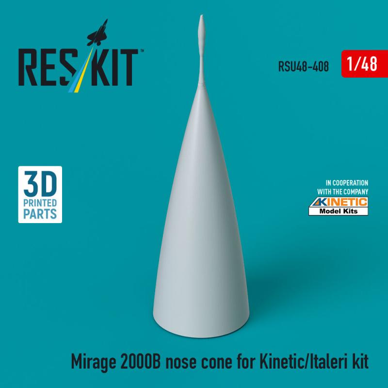 Mirage 2000B - Nose cone [Italeri] (3D Printed)