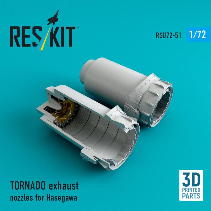 TORNADO - Exhaust nozzles [Hasegawa] (3D Printed)