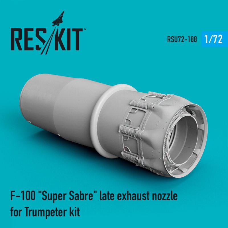 F-100 Super Sabre late - Exhaust nozzle [Trumpeter]
