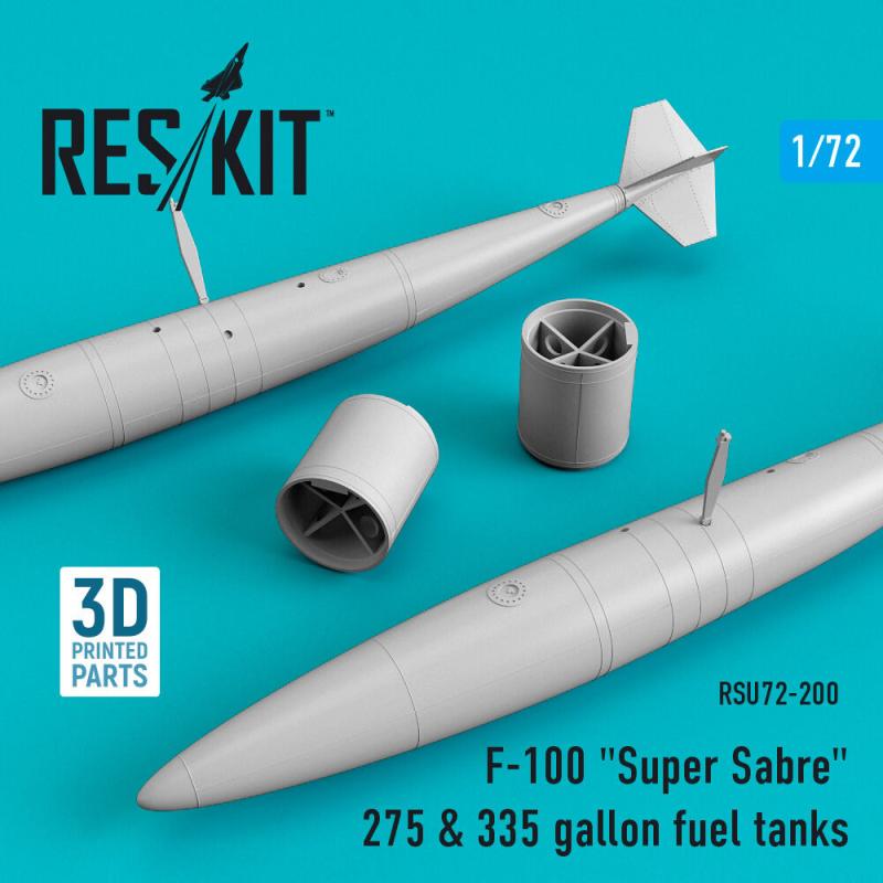 F-100 Super Sabre 275 & 335 gallon fuel tanks