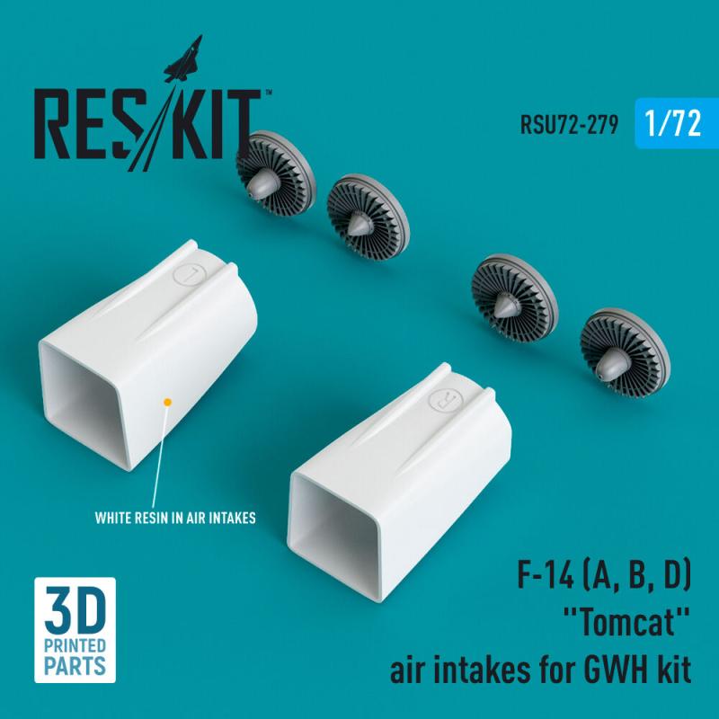 F-14(A, B, D) Tomcat - Air intakes [GWH] (3D Printed)