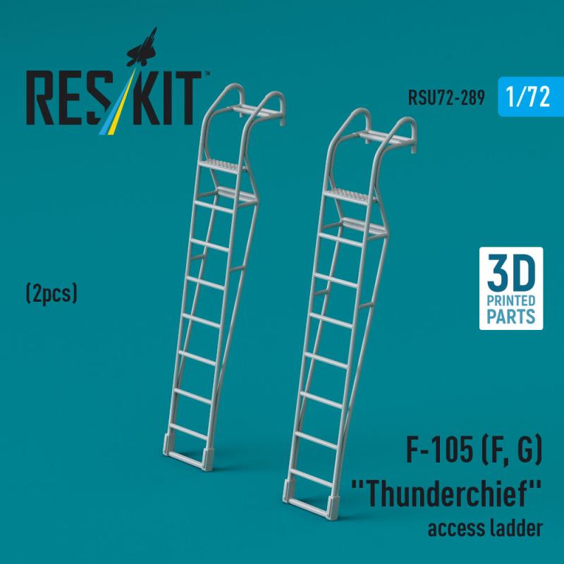 F-105 (F, G) Thunderchief - Access ladders (2 pcs) (3D Printed)