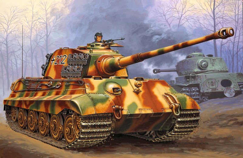 Kpfw.VI günstig Kaufen-Pz.Kpfw. VI Königstiger. Pz.Kpfw. VI Königstiger <![CDATA[Revell / 03129 / 1:72]]>. 