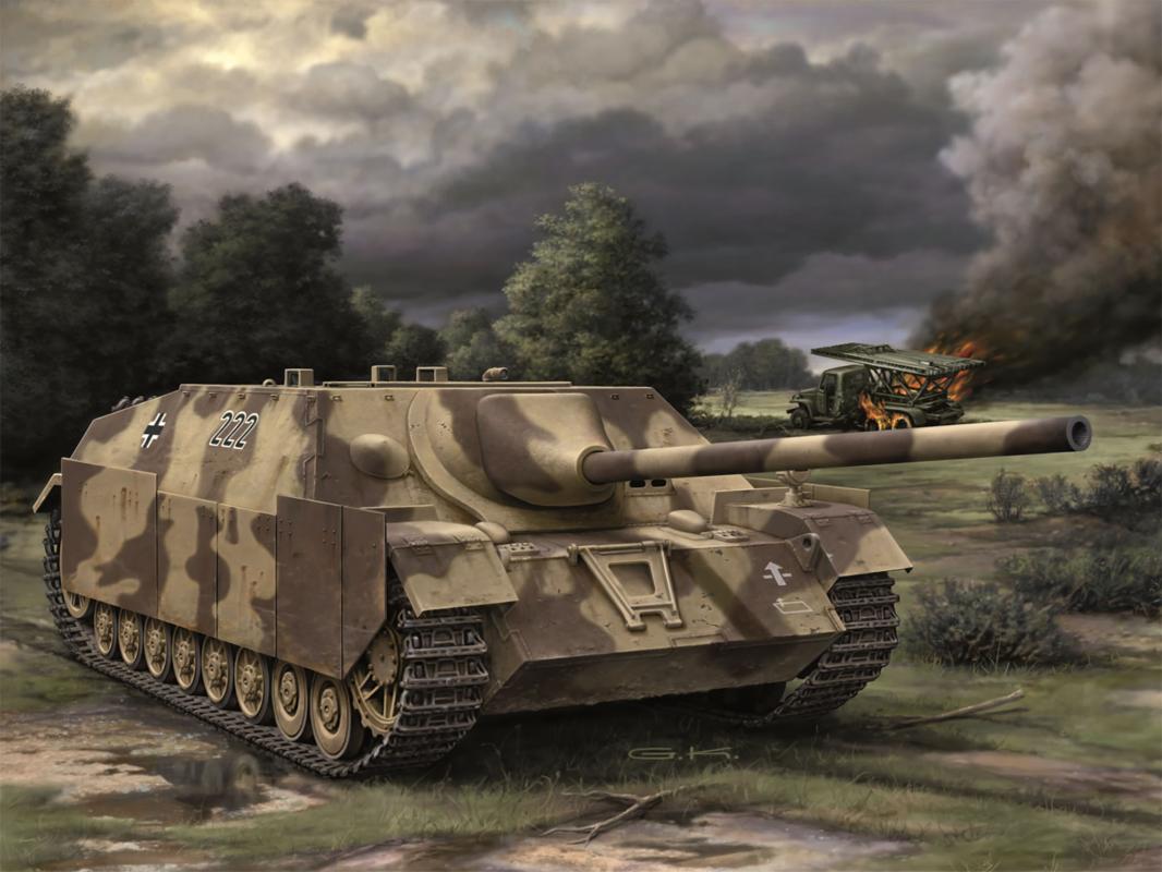 JAGDPANZER IV günstig Kaufen-Jagdpanzer IV (L/70). Jagdpanzer IV (L/70) <![CDATA[Revell / 03359 / 1:76]]>. 