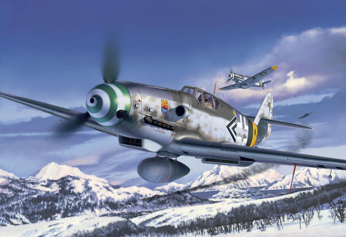 Mehrfarbig günstig Kaufen-Messerschmitt Bf 109 G-6 - easy-click-system - mehrfarbig. Messerschmitt Bf 109 G-6 - easy-click-system - mehrfarbig <![CDATA[Revell / 03653 / 1:48]]>. 
