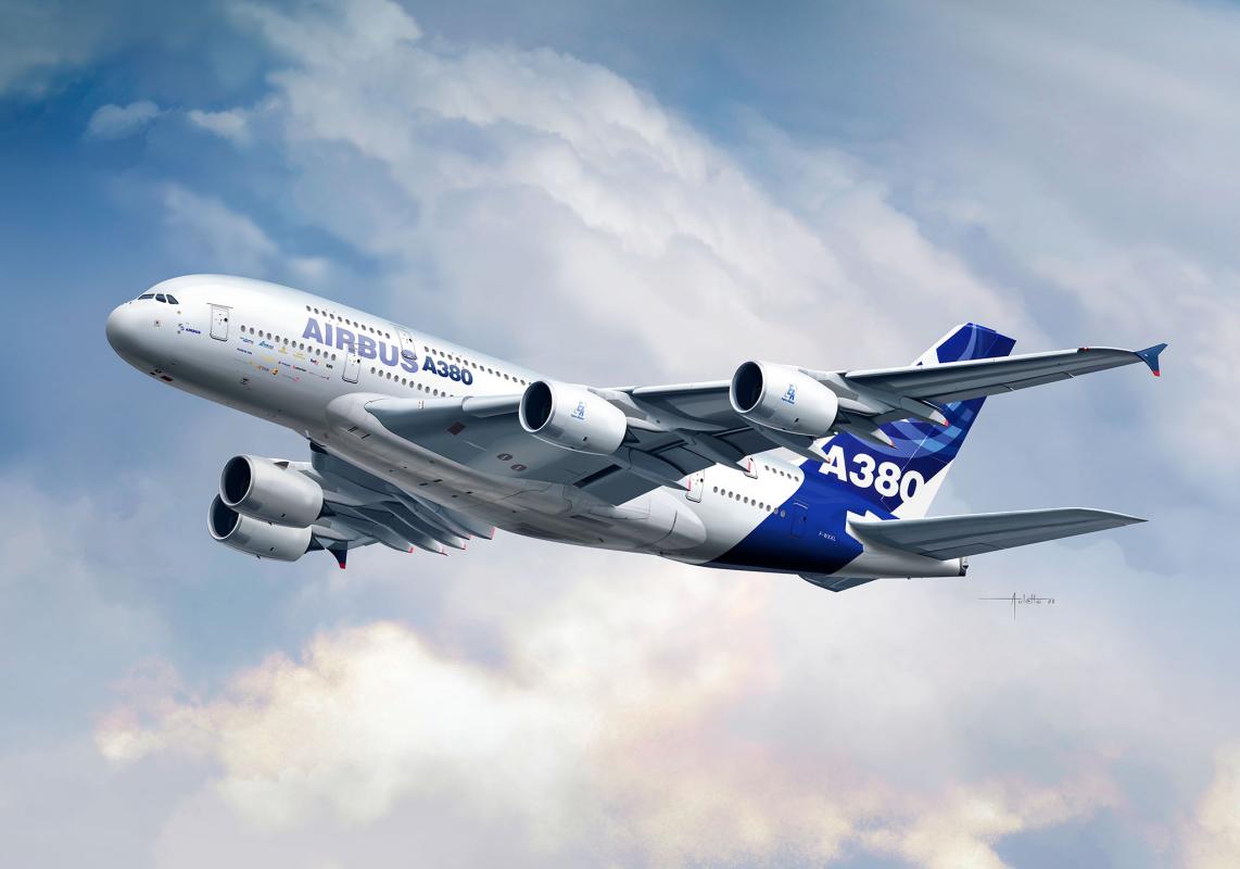 88 A günstig Kaufen-Airbus A380. Airbus A380 <![CDATA[Revell / 03808 / 1:288]]>. 
