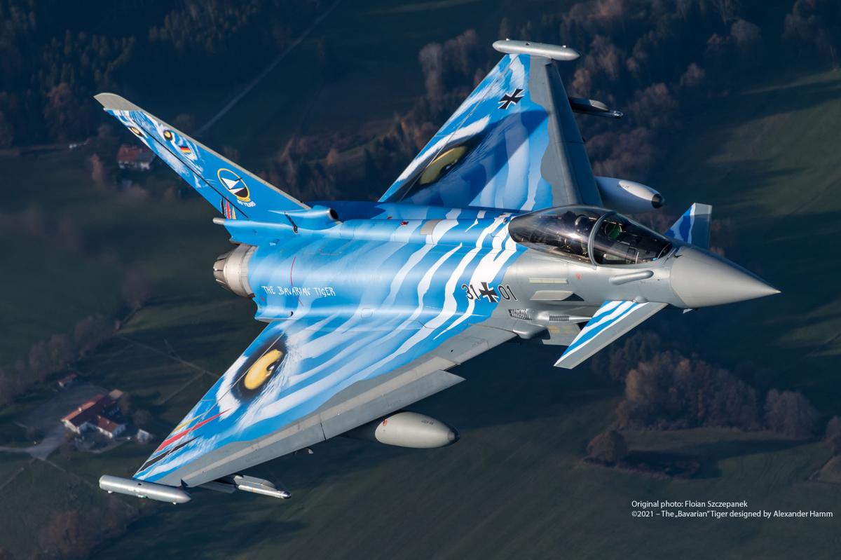 Aria 1 günstig Kaufen-Eurofighter Typhoon - The Bavarian Tiger 2021. Eurofighter Typhoon - The Bavarian Tiger 2021 <![CDATA[Revell / 03818 / 1:72]]>. 