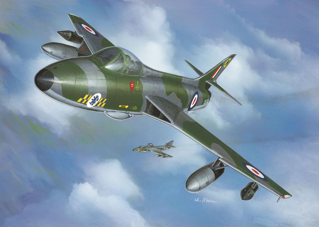 Hunter günstig Kaufen-Hawker Hunter FGA.9. Hawker Hunter FGA.9 <![CDATA[Revell / 03833 / 1:144]]>. 