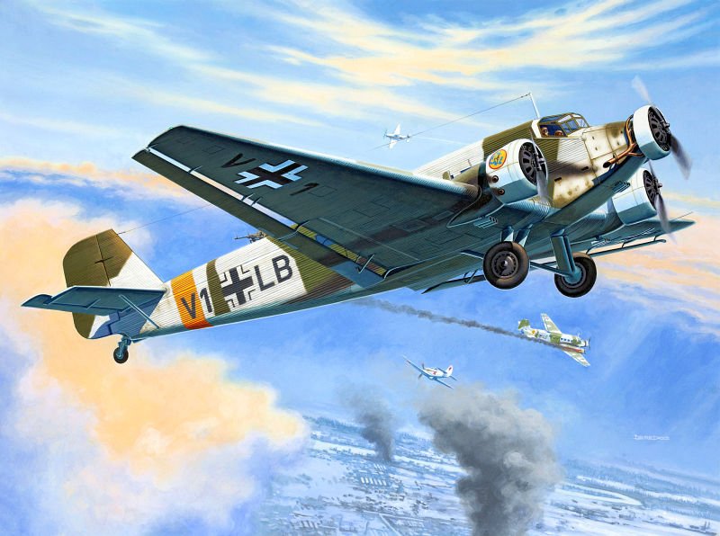 Junkers Ju 52-3m · Revell · 04843 · 1:144