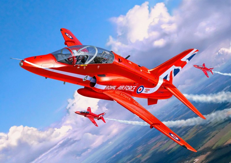 72 AE günstig Kaufen-BAe Hawk T.1 Red Arrows. BAe Hawk T.1 Red Arrows <![CDATA[Revell / 04921 / 1:72]]>. 