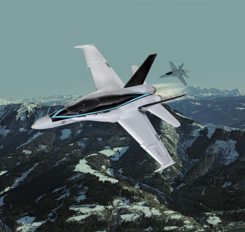 F/A-18 Hornet - Top Gun Maverick