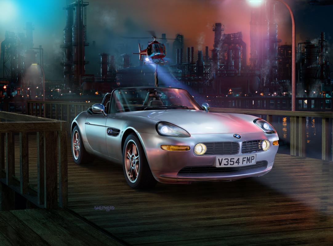 4009803056623 - 05662 BMW Z8 (James Bond 007) The World Is Not Enough Automodell Bausatz 124 4009803056623 - 05662 BMW Z8 (James Bond 007) The World Is Not Enough Automodell Bausatz 124