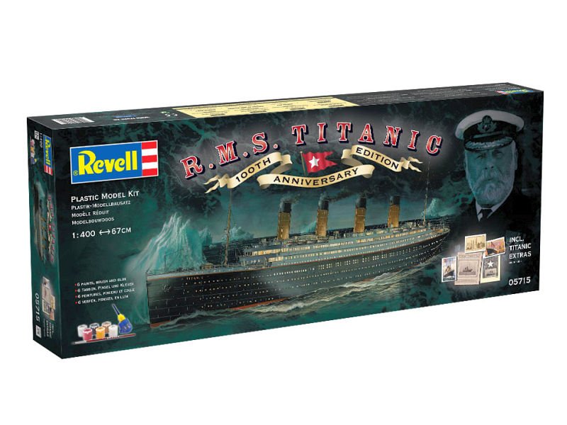 Geschenk Set  günstig Kaufen-RMS Titanic - Geschenkset 100 Jahre. RMS Titanic - Geschenkset 100 Jahre <![CDATA[Revell / 05715 / 1:400]]>. 