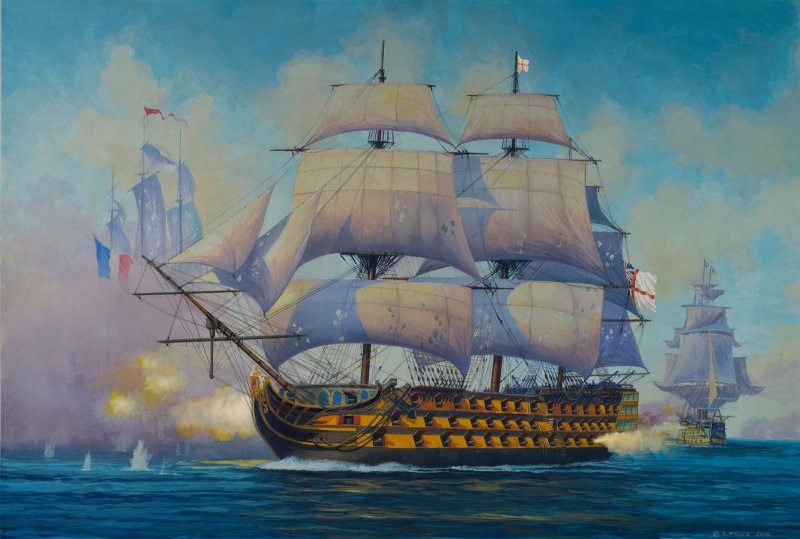 Modellbau: Revell Admiral Nelson Flagship (HMS Victory)