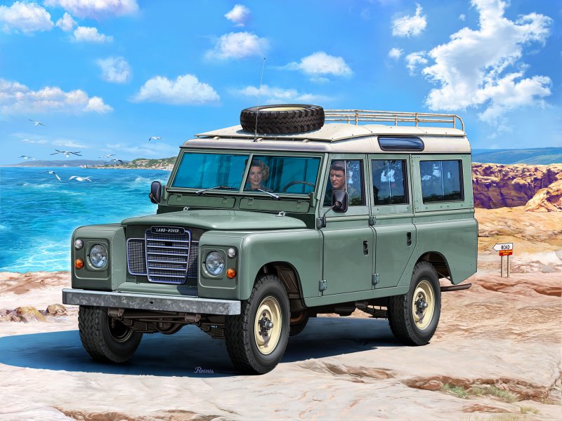 24 70 günstig Kaufen-Land Rover Series III. Land Rover Series III <![CDATA[Revell / 07047 / 1:24]]>. 