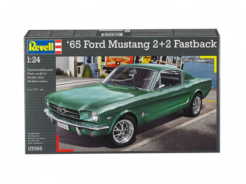 Ford Mustang günstig Kaufen-1965 Ford Mustang 2+2 Fastback. 1965 Ford Mustang 2+2 Fastback <![CDATA[Revell / 07065 / 1:25]]>. 