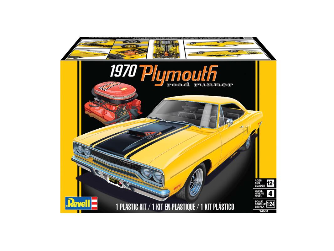 24 70 günstig Kaufen-1970 Plymouth Roadrunner. 1970 Plymouth Roadrunner <![CDATA[Revell / 14531 / 1:24]]>. 