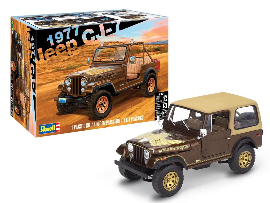 Jeep günstig Kaufen-Jeep CJ-7. Jeep CJ-7 <![CDATA[Revell / 14547 / 1:25]]>. 