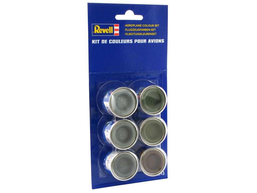 4009803323435 - Farbenset - Flugzeuge Zivil [6 x 14 ml]