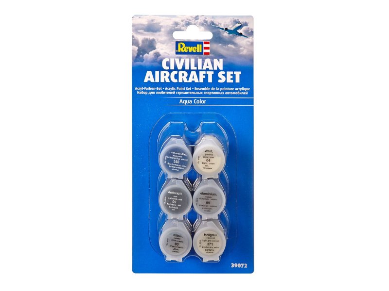 4009803390727 - Farben-Set Zivilflugzeuge 4009803390727 - Farben-Set Zivilflugzeuge