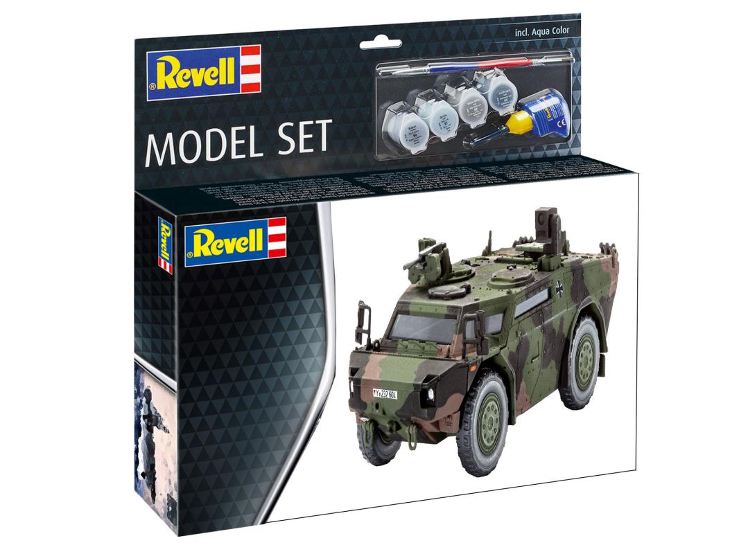 hwagen günstig Kaufen-Model Set - Spähwagen Fennek. Model Set - Spähwagen Fennek <![CDATA[Revell / 63356 / 1:72]]>. 