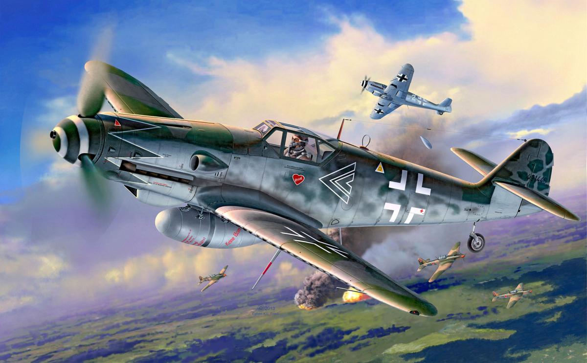 4009803363752 - Model Set - Messerschmitt Bf109 Erla