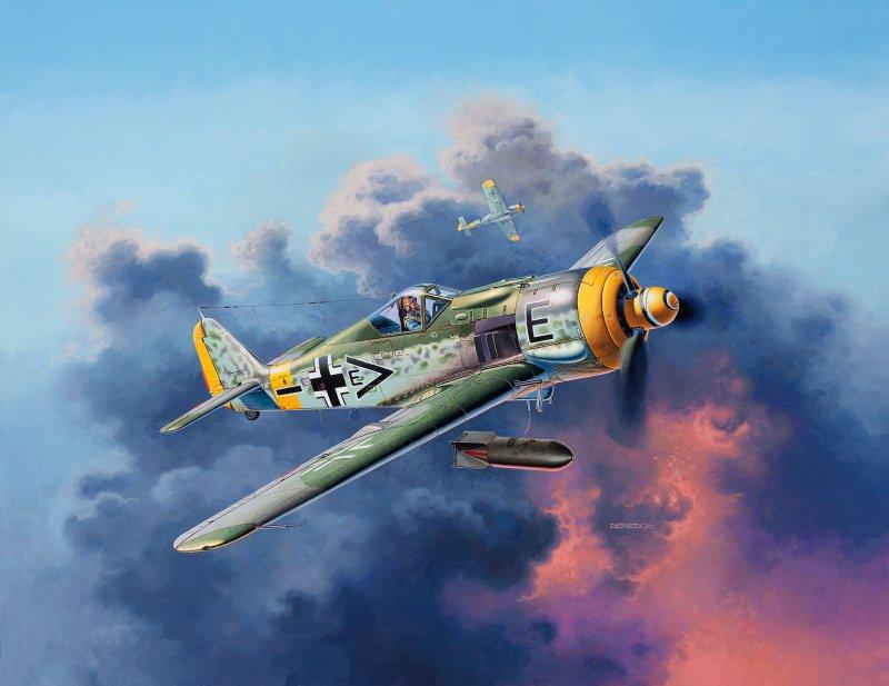 Fw 190 günstig Kaufen-Model Set Focke Wulf Fw190 F-8. Model Set Focke Wulf Fw190 F-8 <![CDATA[Revell / 63898 / 1:72]]>. 