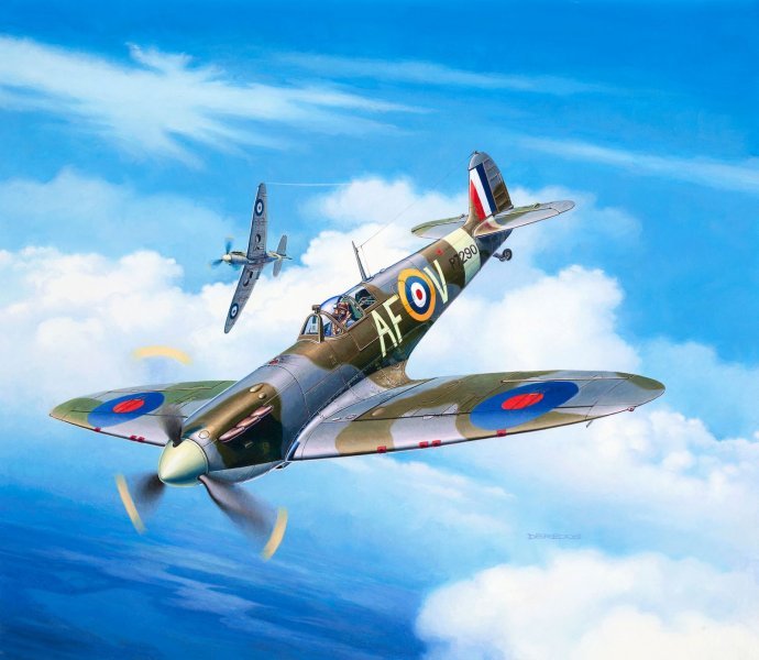 Eve Set günstig Kaufen-Model Set Spitfire Mk.IIa. Model Set Spitfire Mk.IIa <![CDATA[Revell / 63953 / 1:72]]>. 