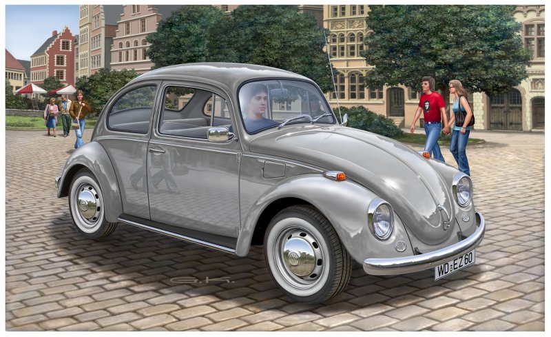 4009803670836 - Model Set - Volkswagen Beetle Limousine 68 4009803670836 - Model Set - Volkswagen Beetle Limousine 68
