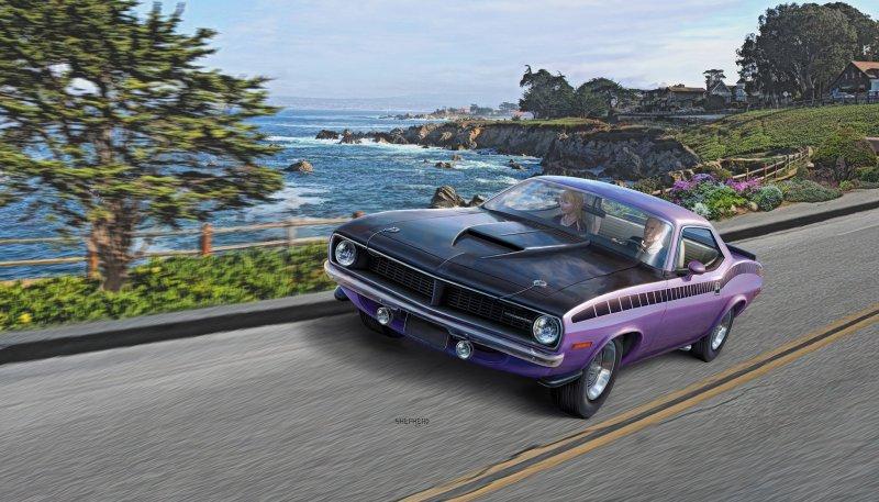 Revell Model Set - 1970 Plymouth AAR Cuda
