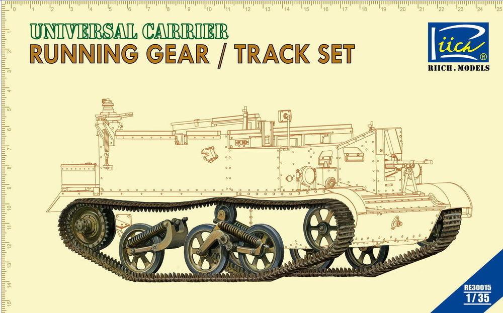 In Ear  günstig Kaufen-Running gear & Tracks set for Universal Carrier. Running gear & Tracks set for Universal Carrier <![CDATA[Riich Models / RE30015 / 1:35]]>. 