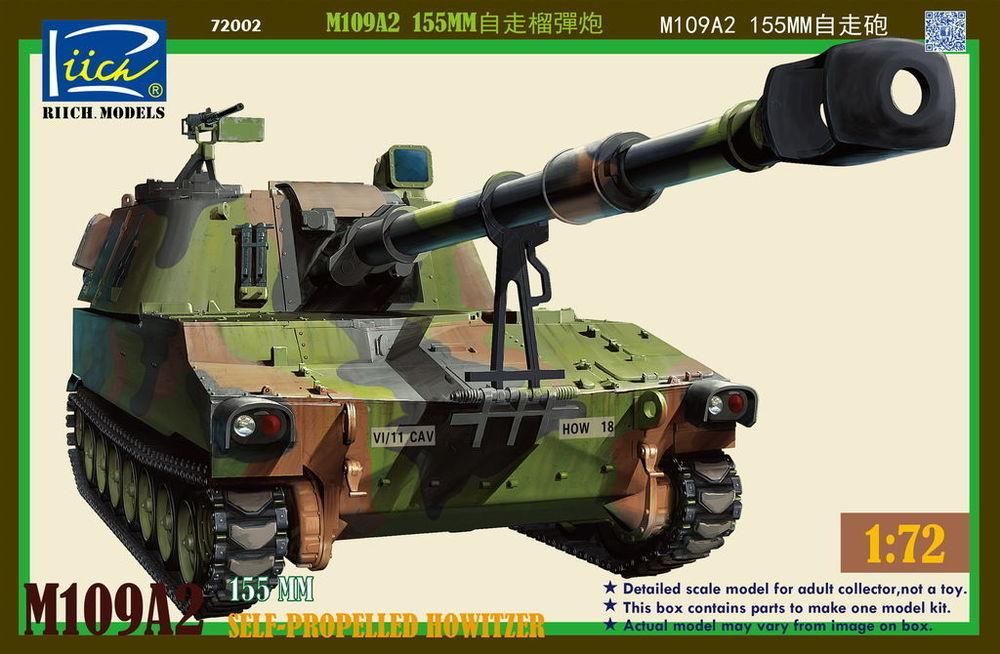 02 00  günstig Kaufen-M109A2 155MM Self-Propelled Howitzer. M109A2 155MM Self-Propelled Howitzer <![CDATA[Riich Models / RT72002 / 1:72]]>. 