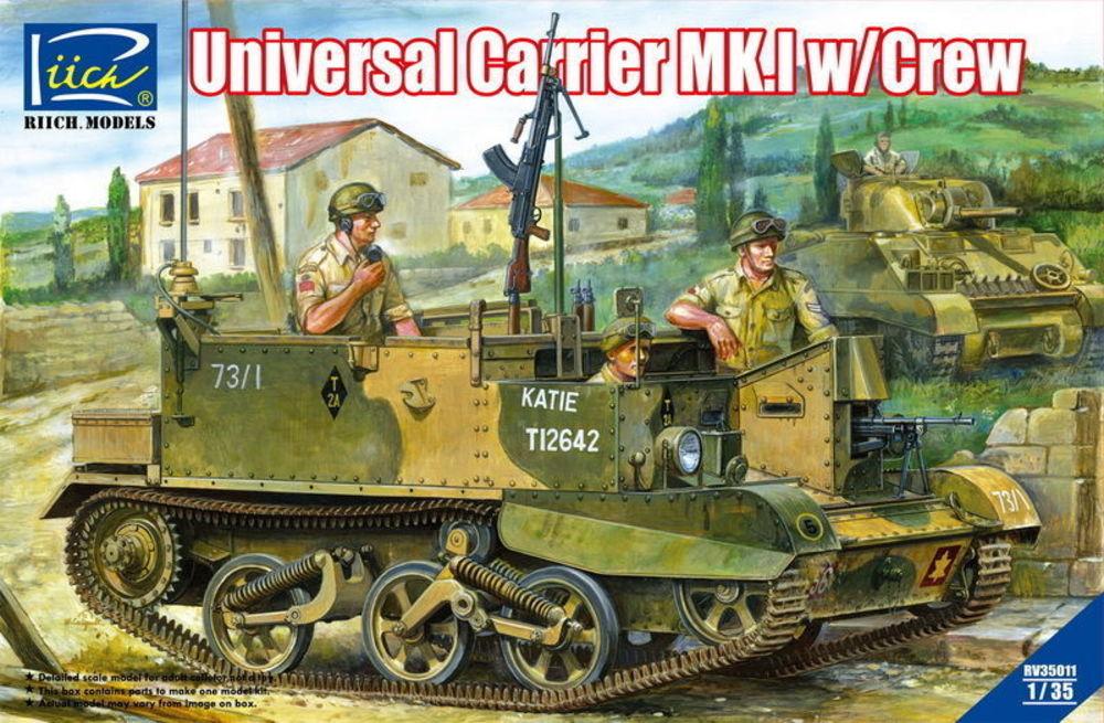 Universal M günstig Kaufen-Universal Carrier Mk.1 w/crew. Universal Carrier Mk.1 w/crew <![CDATA[Riich Models / RV35011 / 1:35]]>. 
