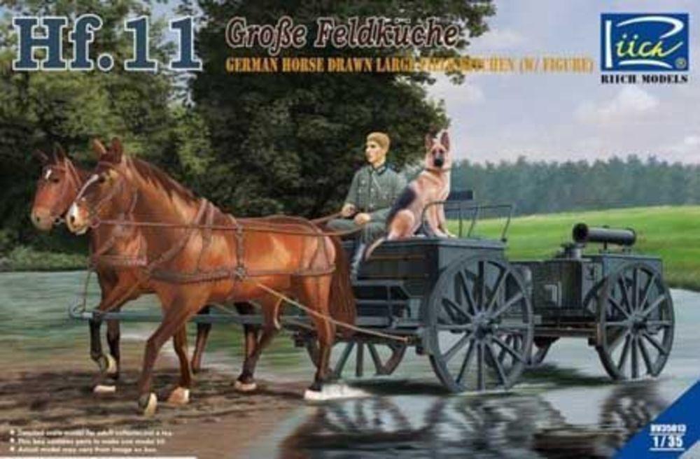 Model Ich günstig Kaufen-German Horses Drawn Large Field Kitchen Hf.11 (two horses&one figure,one dog. German Horses Drawn Large Field Kitchen Hf.11 (two horses&one figure,one dog <![CDATA[Riich Models / RV35013 / 1:35]]>. 