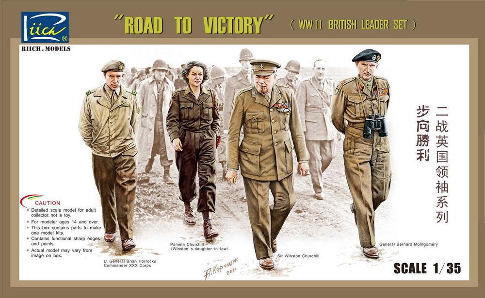 II 2 günstig Kaufen-WWII Britis Leader set (Road to Victory). WWII Britis Leader set (Road to Victory) <![CDATA[Riich Models / RV35023 / 1:35]]>. 