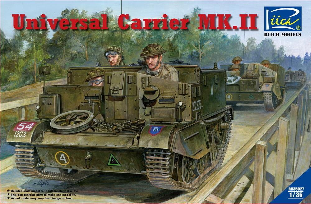 35 II günstig Kaufen-Universal Carrier Mk.II (full interior). Universal Carrier Mk.II (full interior) <![CDATA[Riich Models / RV35027 / 1:35]]>. 