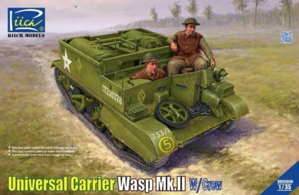 Model Ich günstig Kaufen-Universal Carrier Wasp Mk.II with Crew. Universal Carrier Wasp Mk.II with Crew <![CDATA[Riich Models / RV35036 / 1:35]]>. 