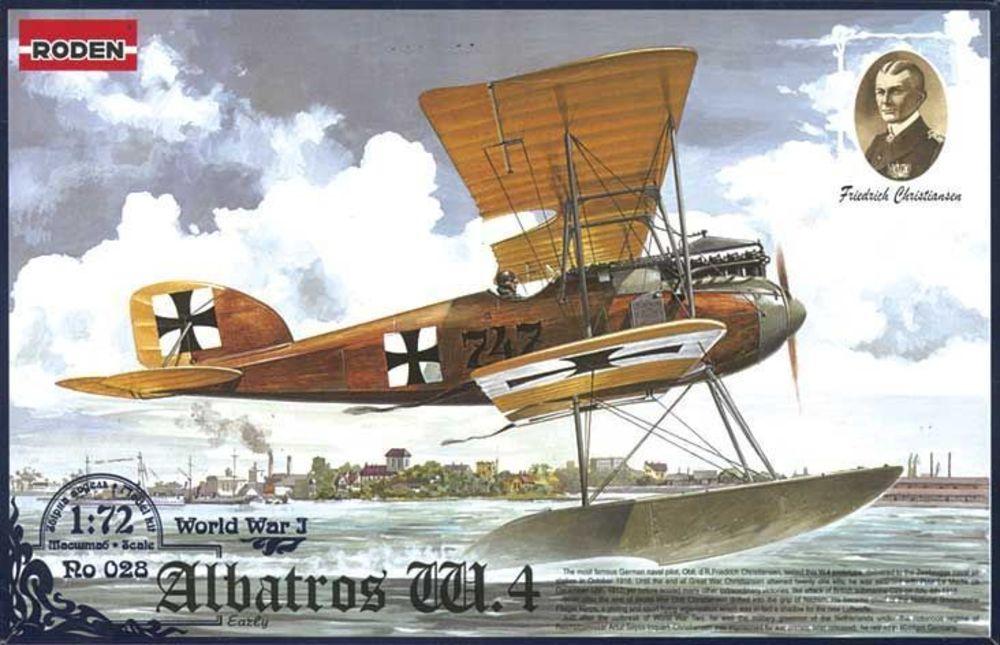 Albatros günstig Kaufen-Albatros W.IV (early). Albatros W.IV (early) <![CDATA[Roden / 028 / 1:72]]>. 