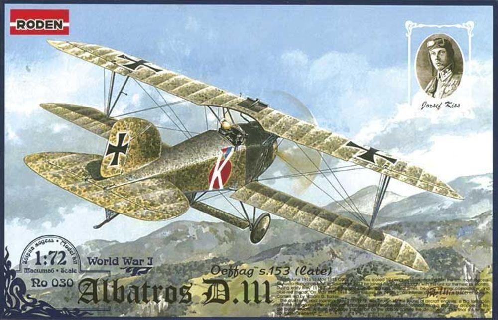 II 2 günstig Kaufen-Albatros D.III Oeffag s.153(late). Albatros D.III Oeffag s.153(late) <![CDATA[Roden / 030 / 1:72]]>. 